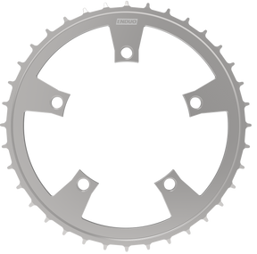 Top a catena Top 72T Enduo Cargo 5-B 130-BCD CL-46,7 mm-silver