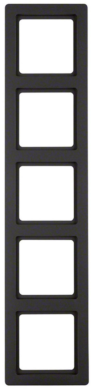 Berker q1 cornice di copertura 5 volte antracite