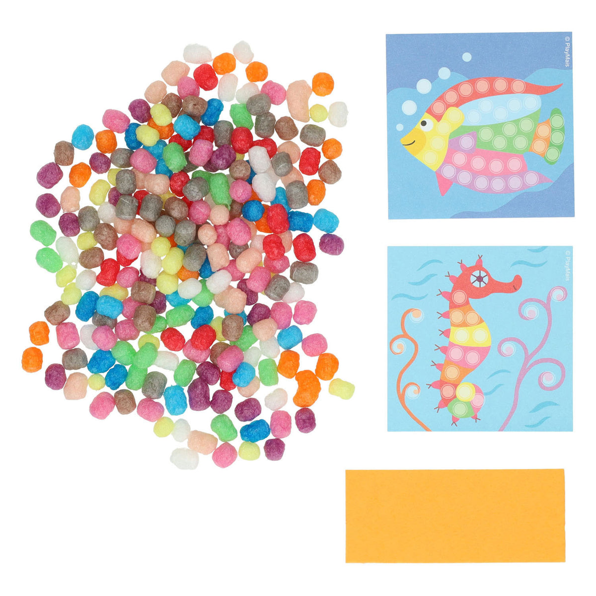 Mini mosaico Playmais - mondo sottomarino