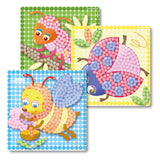 Le carte mosaico Playmais decorano gli insetti