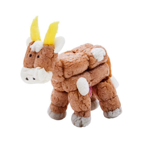 Mucca 3d classica di Playmais - 90 pezzi