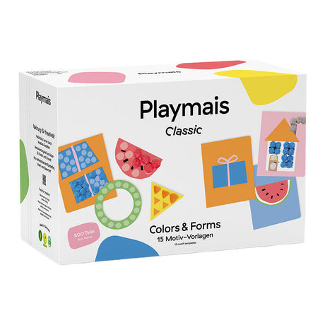 Forme di colori classici Playmais - 800 pezzi