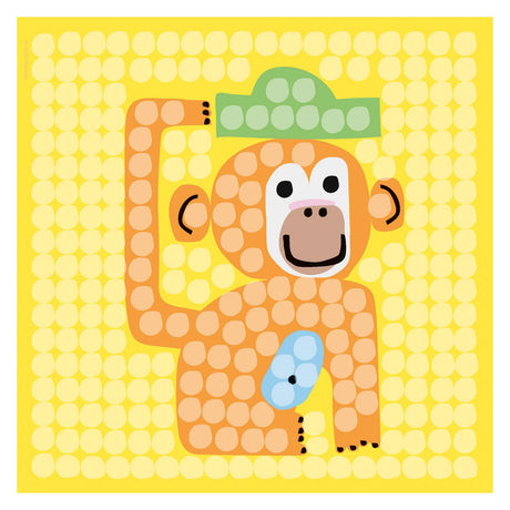 Le carte mosaico Playmais decorano lo zoo