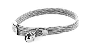Collare Martin gatto nylon elastico grigio