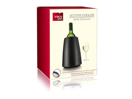 Vacu vin vacuvin refrigeratore per vino elegante nero