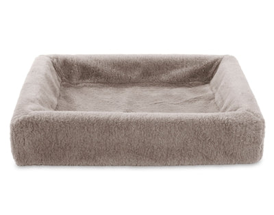 Bia copertina in pile per cuccia per cani tortora