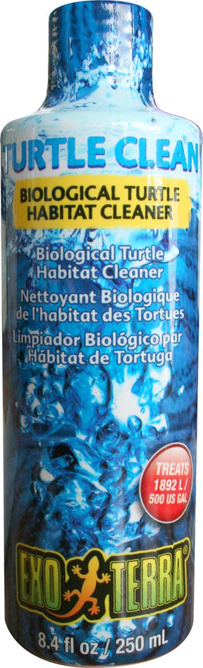 Exo terra Turtle Clean – Detergente biologico al 100% per acquaterrari (250 ml) 250 ml