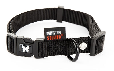 Collo Martin regolabile in nylon nero