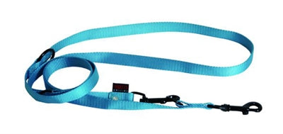 Guinzaglio per cani Martin multiuso in nylon turchese