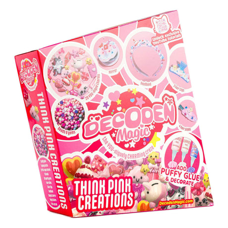 Gear2play decoden magic - deluxe: pensa al kit artigianale con colla gonfia per creazioni rosa