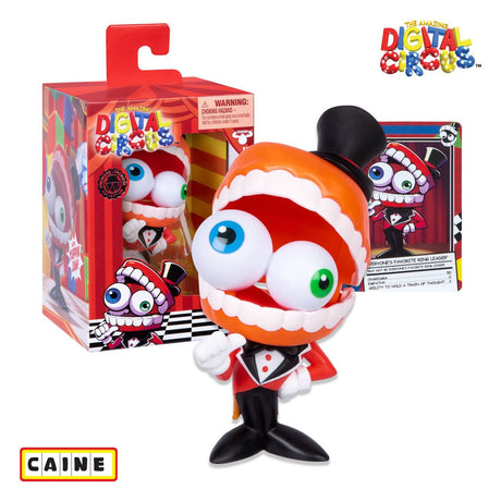 Moose gioca con lo straordinario circo digitale: la figura in vinile di Caine