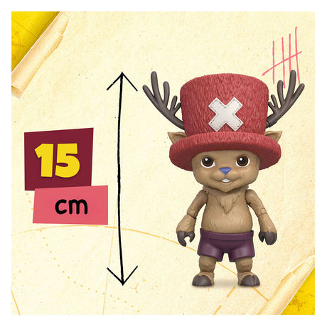 Moose gioca con un action figure in un unico pezzo