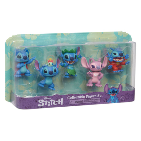 Spectron Disney Stitch - set di 5 figurine da gioco