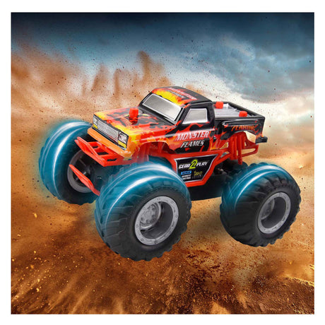 Gear2play RC Monster Flames Monster Truck 1:24 - Grandi Ruote