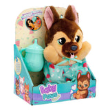 Imc Toys Baby Paws, delizioso peluche interattivo pastore tedesco