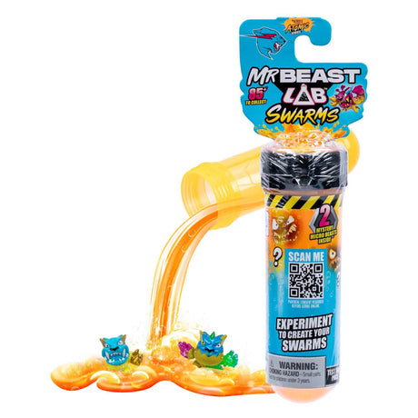 Spectron mrbeast lab swarms serie 2 action figure della serie atomica, confezione da 2