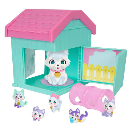Spectron piccoli animali vivi mama sorprese famiglie - set da gioco