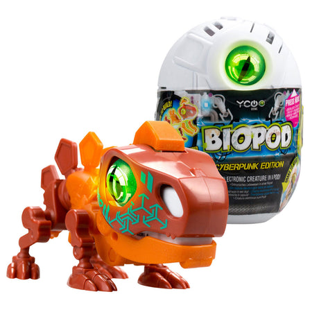 Dino cyberpunk singolo con biopiede Silverlit