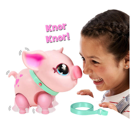 Piccoli animali vivi il mio maiale interattivo maiale piggly
