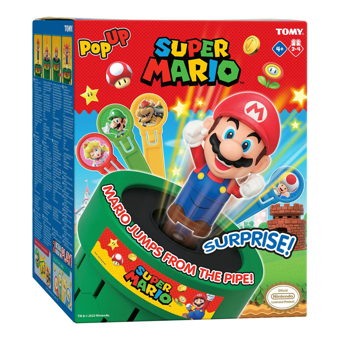 Tomy gioco da tavolo pop-up di Super Mario