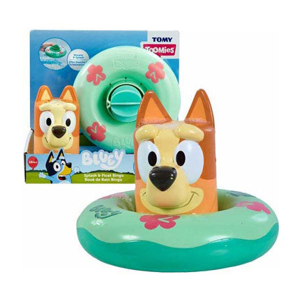 Tomy Bluey Splash e Float Bingo gioca a figura giocattolo da bagno