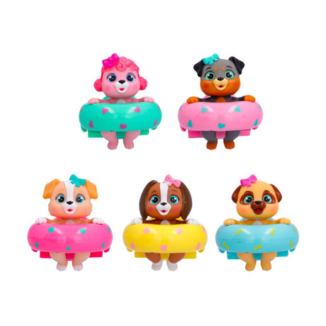 Spectron bloopies floaties cuccioli che giocano con la figura