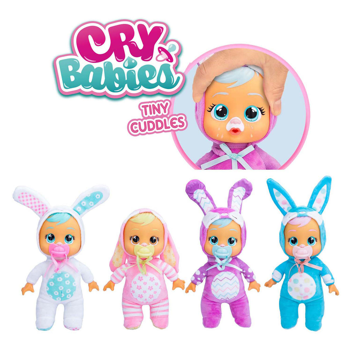 Spectron Cry Babies, una bambola che coccola piccoli coniglietti