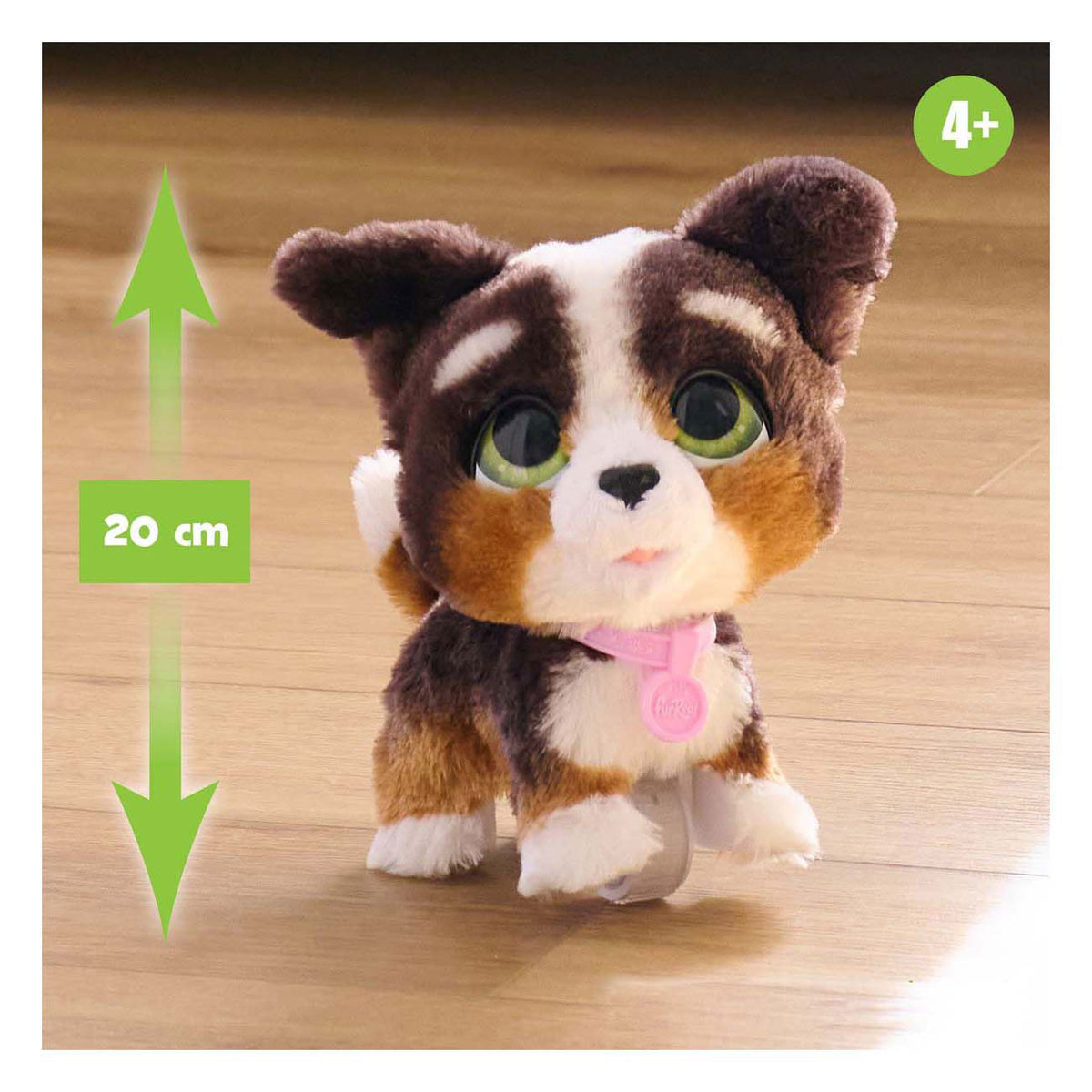 Spectron furreal walk-a-lots animale interattivo Bernedoodle