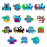 Personaggi Spectron mrbeast lab biomites, confezione da 5