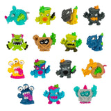 Personaggi Spectron mrbeast lab biomites, confezione da 5