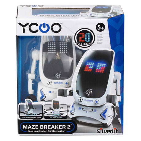 Robot Maze Breaker 2 Silverlit - robot giocattolo - volto LED - funzione di registrazione