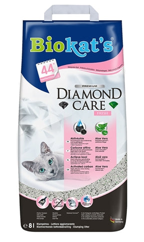 Lettiera per gatti Diamond Care Fresh di Biokat