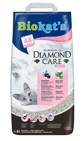Lettiera per gatti Diamond Care Fresh di Biokat