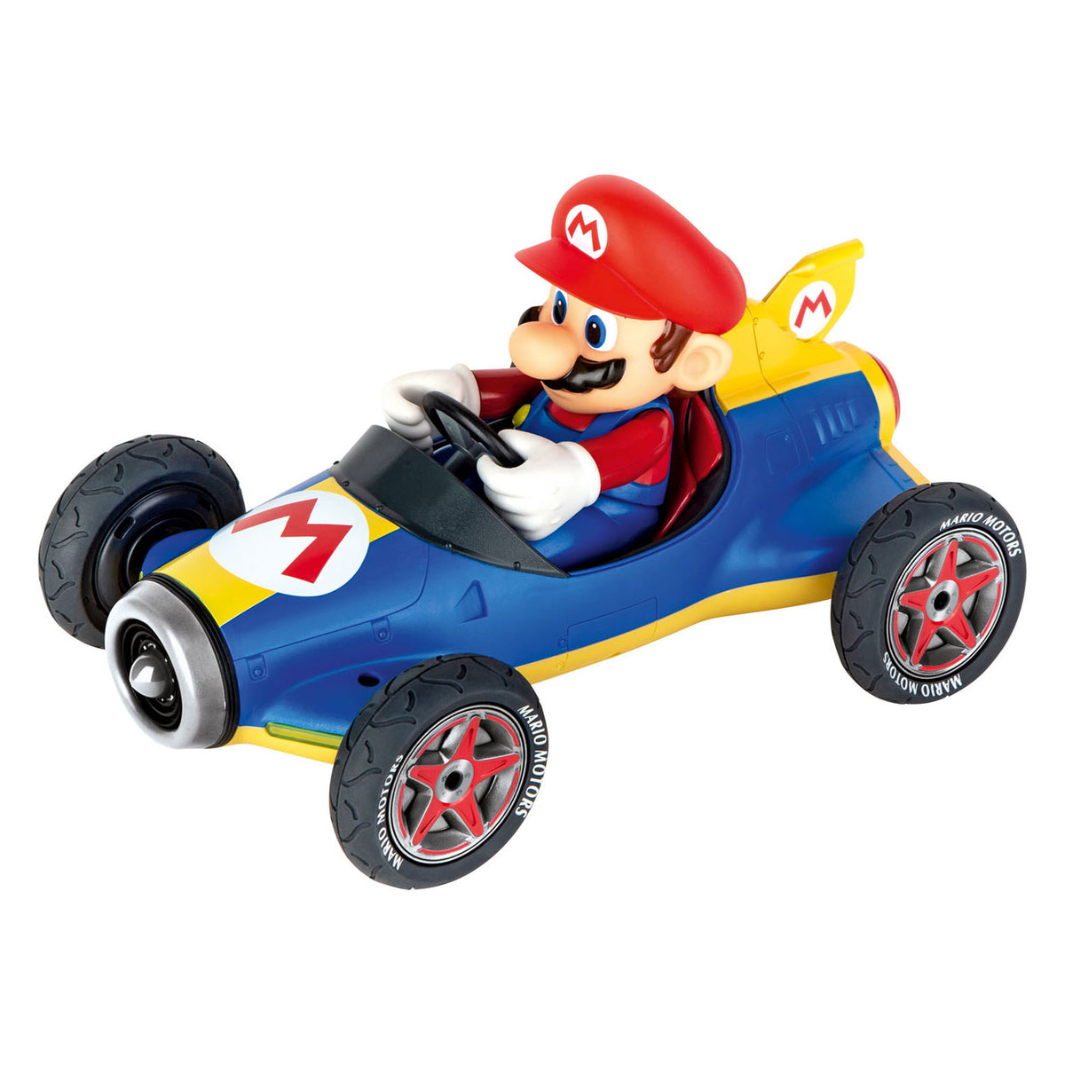 Carrera super mario pull back auto da corsa, 3 pz.