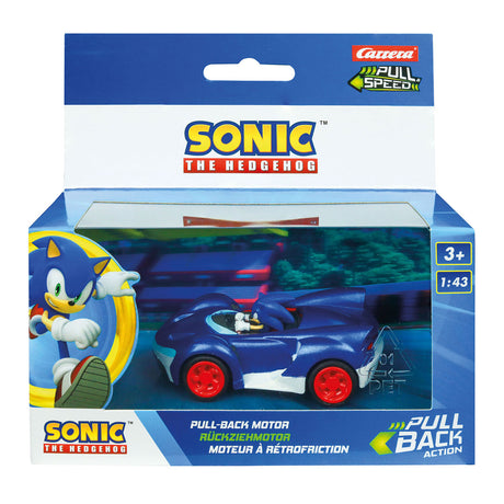 Carrera ritira il team automobilistico sonic racing - sonic speed star