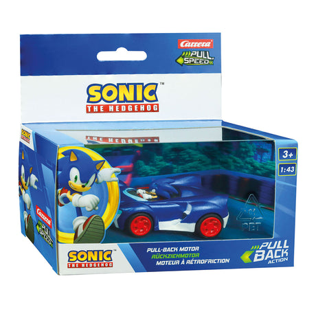 Carrera ritira il team automobilistico sonic racing - sonic speed star