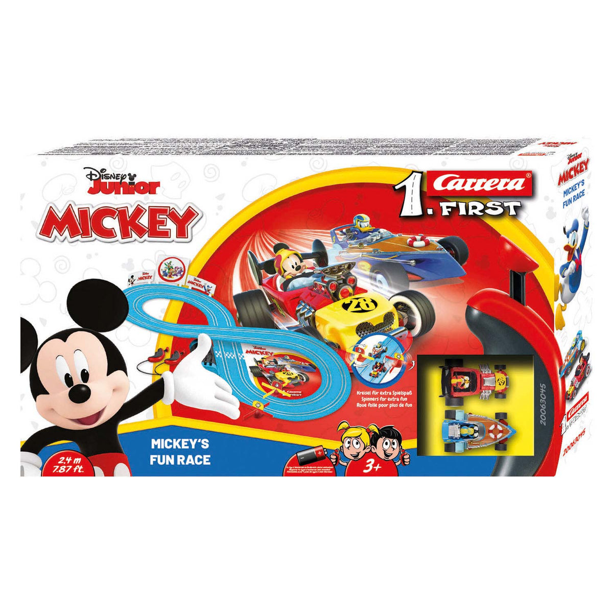 Prima pista Carrera: la divertente corsa di Topolino