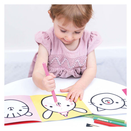 Banana panda - libro da colorare per scrivere animali