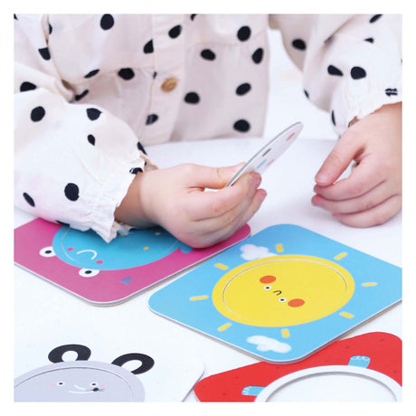 Banana panda - puzzle da portare in giro scopri i cerchi - 16 pz.