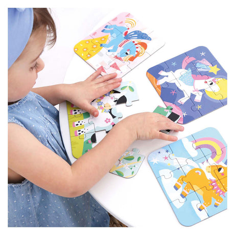 Banana panda - pony puzzle in movimento - 16 pz.