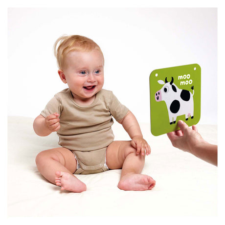 Banana panda - cartoline per bambini ad alto contrasto 6m+ 9m+ - 24pz.
