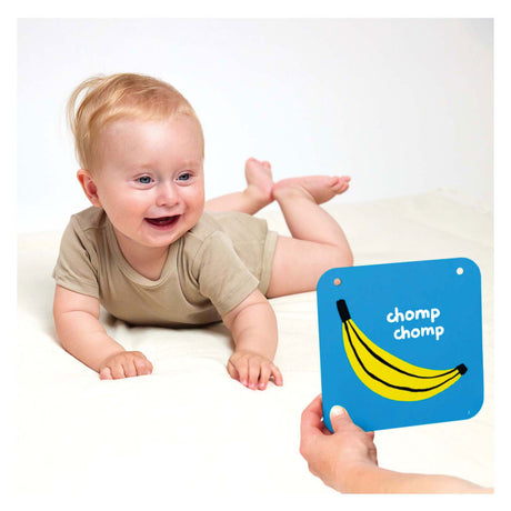 Banana panda - cartoline per bambini ad alto contrasto 6m+ 9m+ - 24pz.