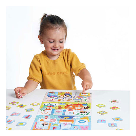 Banana panda puzzle casa giocattoli educativi 24 pezzi di cartone.