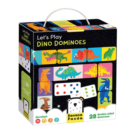 Banana panda giochiamo a Dino Domino 2+