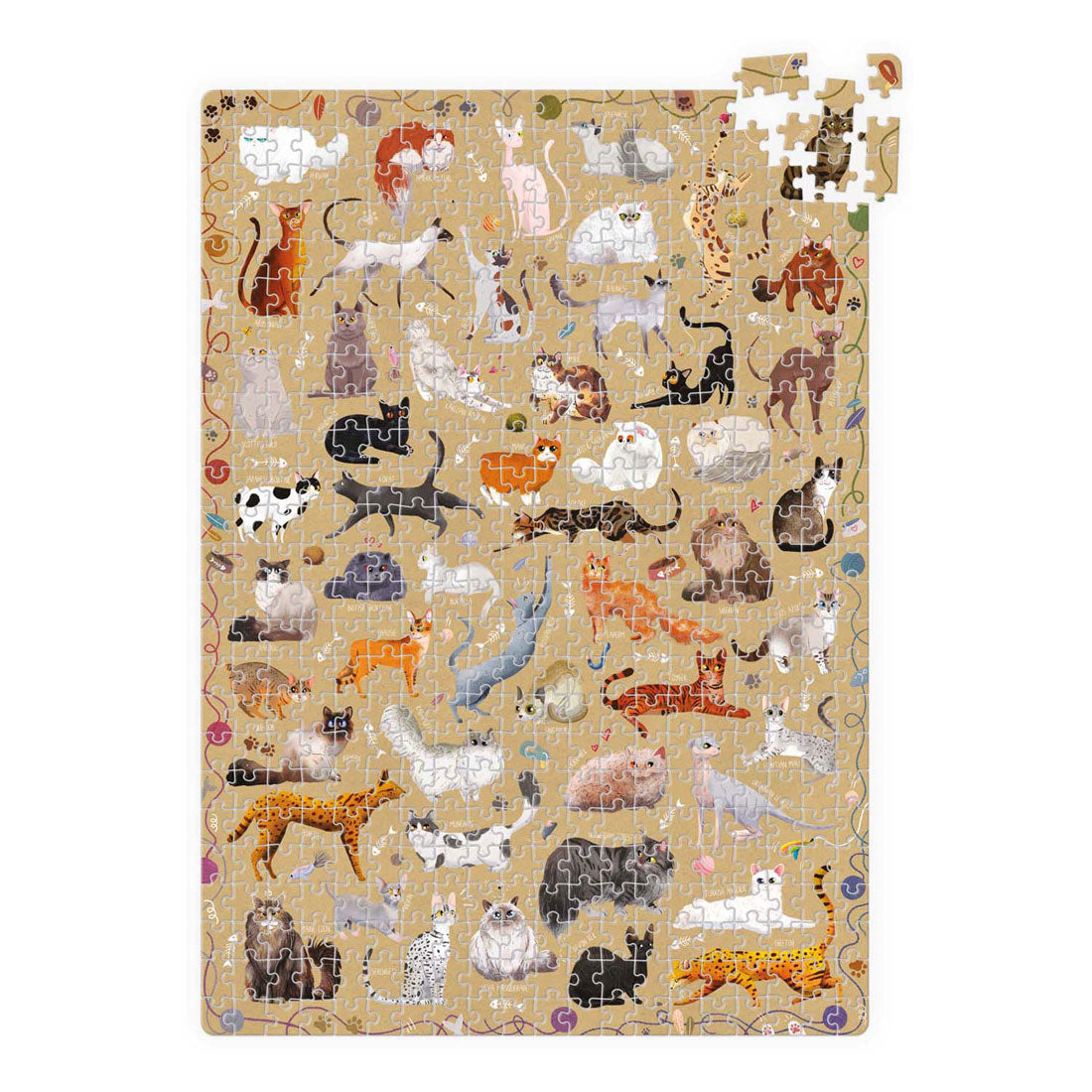 Banana panda - gatti puzzlelove - 500 pz.