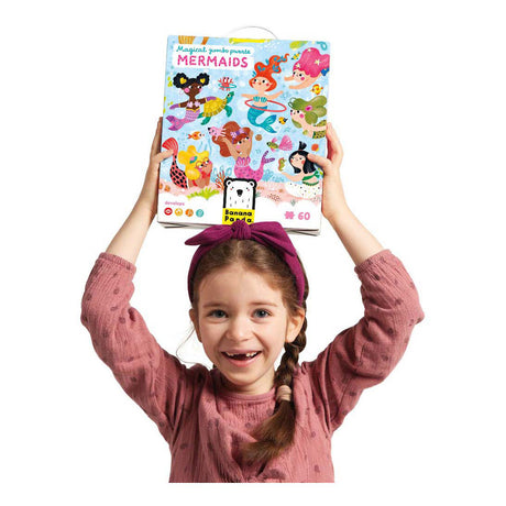 Banana panda - sirene magiche puzzle jumbo - 60 pz.