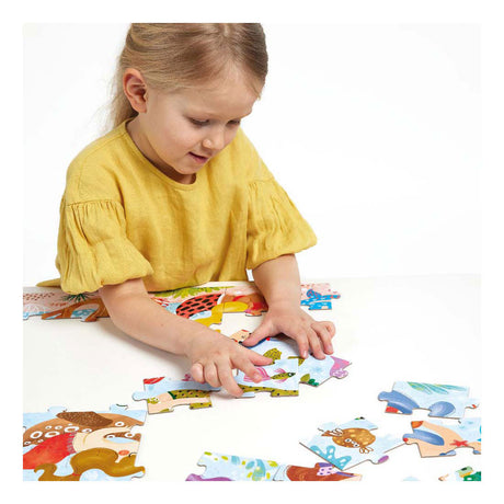 Banana panda - sirene magiche puzzle jumbo - 60 pz.