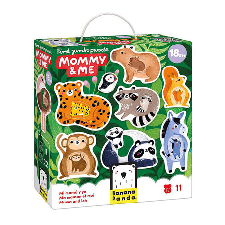 Banana panda: il primo puzzle enorme, mamma me