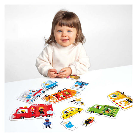 Banana panda - il mio primo puzzle - automobili