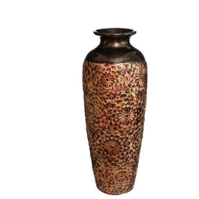 Ideas 4 seasons dazzle vaso fiore marrone ã˜15xh41cm